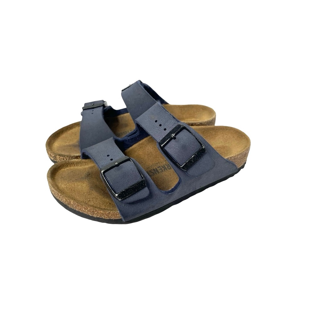 Birkenstock Arizona kids sandals Size 11C navy blue
